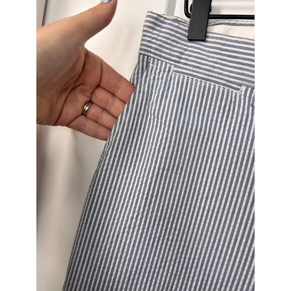VTG Polo by Ralph Lauren Striped Seersucker Suffield Chino Pants 36x30 - Picture 5 of 11